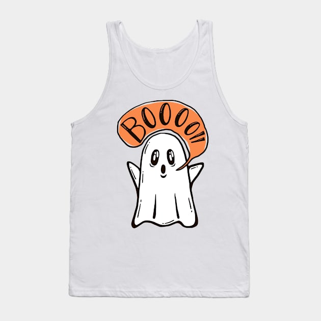 Booo Tank Top by Original_Badman